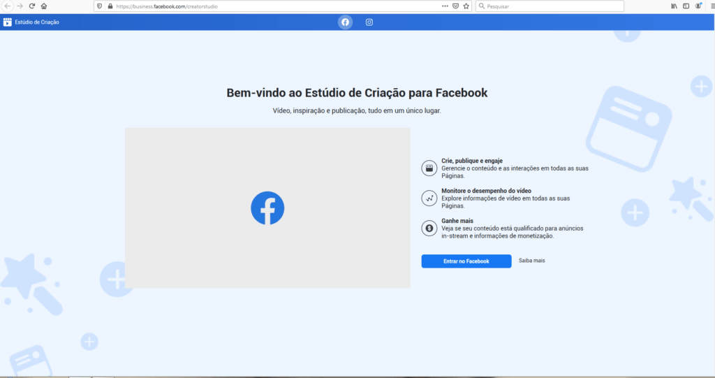 Facebook Estúdio de Criação